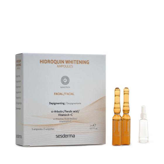 Сироватка вибілювальна Sesderma Hidroquin Whitening Ampoules 5*2 мл Дніпро