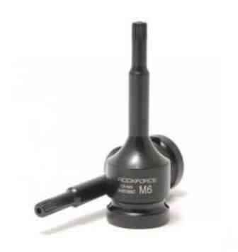 Головка 1/2" з насадкою Spline M5 ударна RF-24807805 Одеса