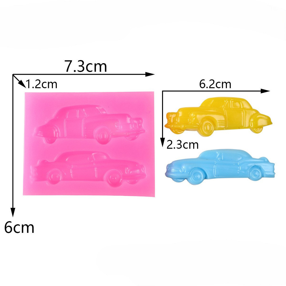 Молд силиконовый Машина 73 на 60 см розовый Киев - изображение 2