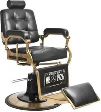 Барберське Крісло Gabbiano Fotel Barberski Boss Czarny Київ - фото 1