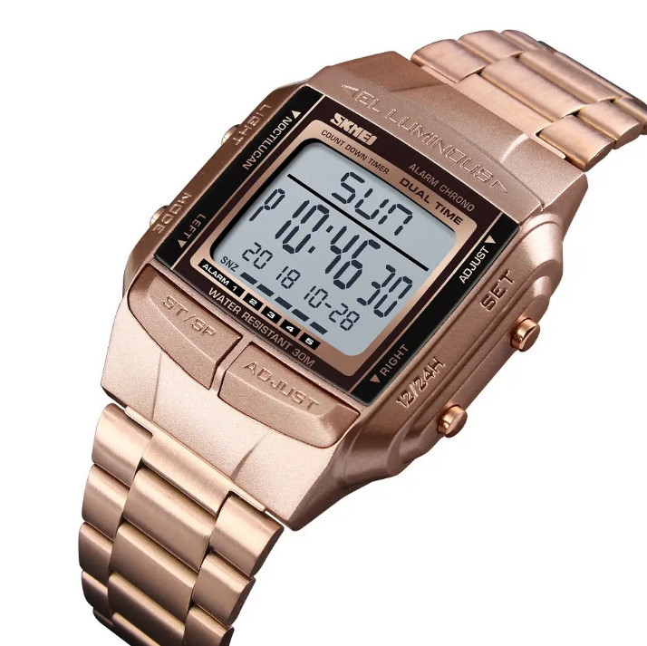 Спортивний годинник Skmei Illuminator Рожевий Київ - фото 4