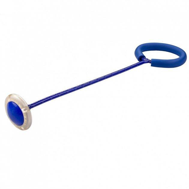 Скакалка дитяча нейроскакалка на одну ногу 67 см світиться Синій (MS 3235-2) Чернігів - фото 1