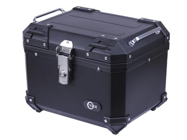 Кофр прямоугольный  для мотоцикла, пластиковый черный, 35 л Мукачево - изображение 1