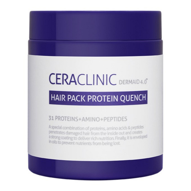 Маска для волосся відновлювальна Dermaid 4.0 Hair Pack Protein Quench Ceraclinic 250 мл Вінниця - фото 1