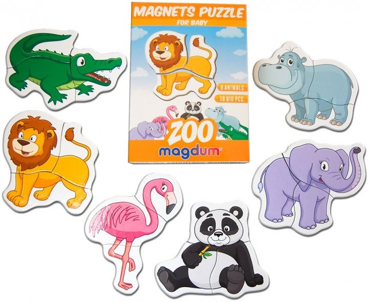 Магнитные пазлы Magdum 