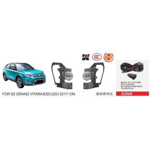 Додаткові фари для Suzuki Vitara 2017+ модель SZ-999 з електропроводкою H11 12V55W Харків