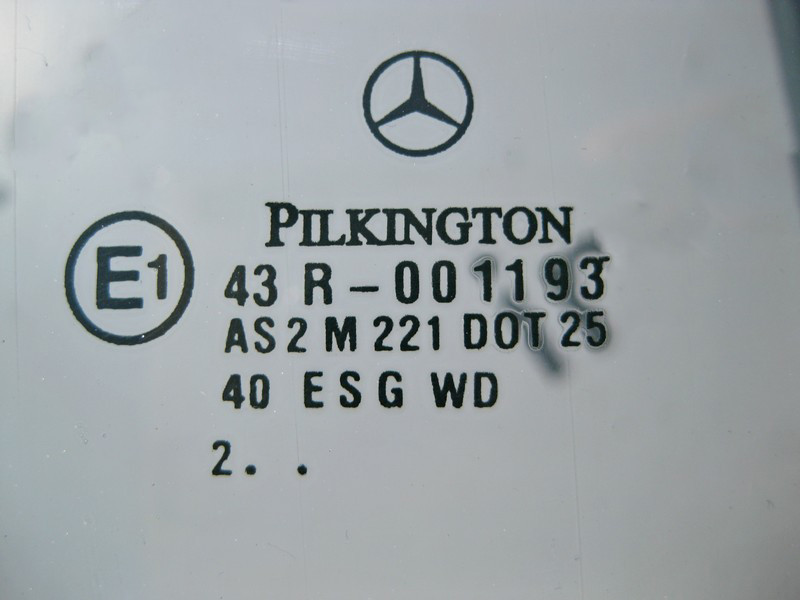 Mercedes-Benz  A2037350410 43R-001193 Скло зелене задніх правих дверей C-Class S203 універсал до рестайлу Одесса - изображение 2