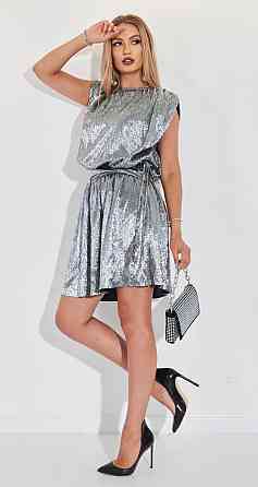 Костюм плісе PALOMA срібло (42) Київ