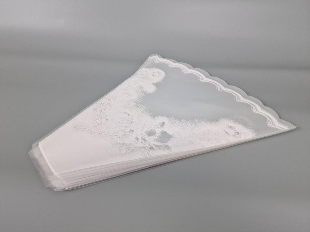 Упаковка конус под цветы h50/10низ/50верх(100 шт) узор 162 (1) (100 шт) Харьков - изображение 2