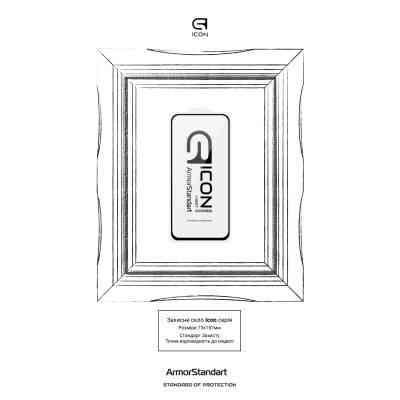 Скло захисне Armorstandart Icon Samsung A55 5G (A556) Black (ARM74346) Вінниця