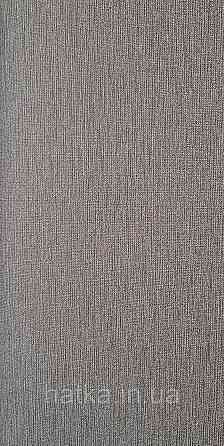 Шпалери вінілові на флізеліновій основі Rasch Ascona 1.06х10 однотонні структурні тонка смужка чорні Київ