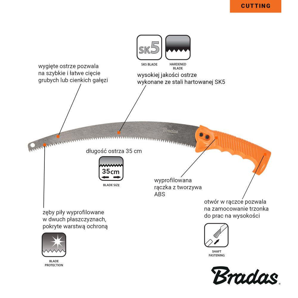 Садова пила лезо 35 см, V-SERIES, KT-V1405/3 Київ - фото 4