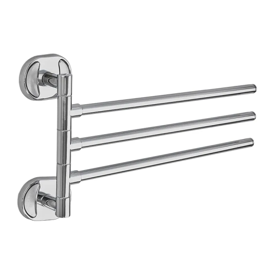 Поворотный полотенцедержатель с 3 планками Zerix AFB-0113 (ZX5045) Харьков