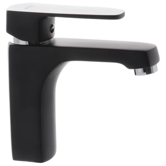 Чорний змішувач для умивальника Mixxus Missouri 001 (MI0598) Харків