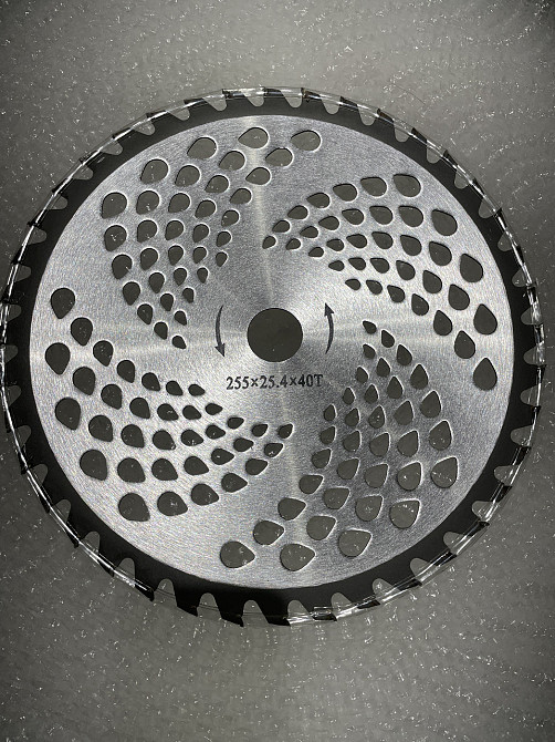 Ніж мотокоси 40T (Ø255/25.4 mm) (переможні зубці) Мукачево - фото 1