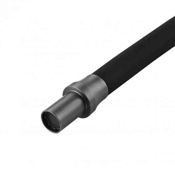 Змішувач для кухні з підключенням до фільтру Lidz Aria 020F3 (k35) та гнучким виливом LDARI020F3BGRP49568 графіт/чорний Київ