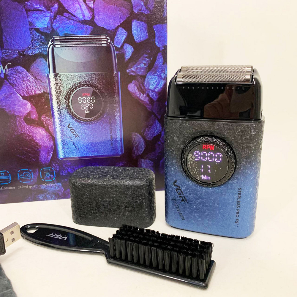 Аккумуляторная бритва с фирменным лезвием, Аккумуляторный прибор для удаления волос IO-37 Львов - изображение 6