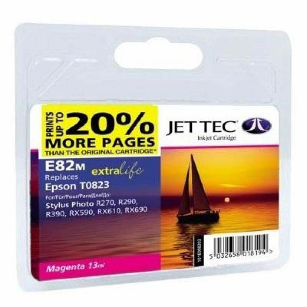 Картридж Jet Tec EPSON StPh R-270/390/RX-590 Magenta E82M (110E008203) Вінниця - фото 1