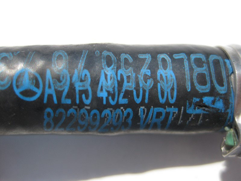 Mercedes-Benz  A2134920700 Шланг датчика фільтра сажі для двигуна OM654 2.0 Diesel C-Class W205 E-Class W213 Одеса - фото 3