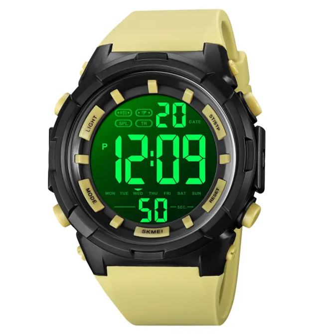 Мужские наручные часы Skmei 1845 Желтый Киев - изображение 3