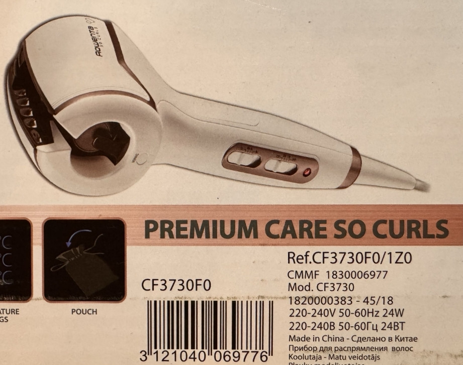 Плойка автоматична Rowenta So Curls Premium Care CF3730F0 Харків - фото 2