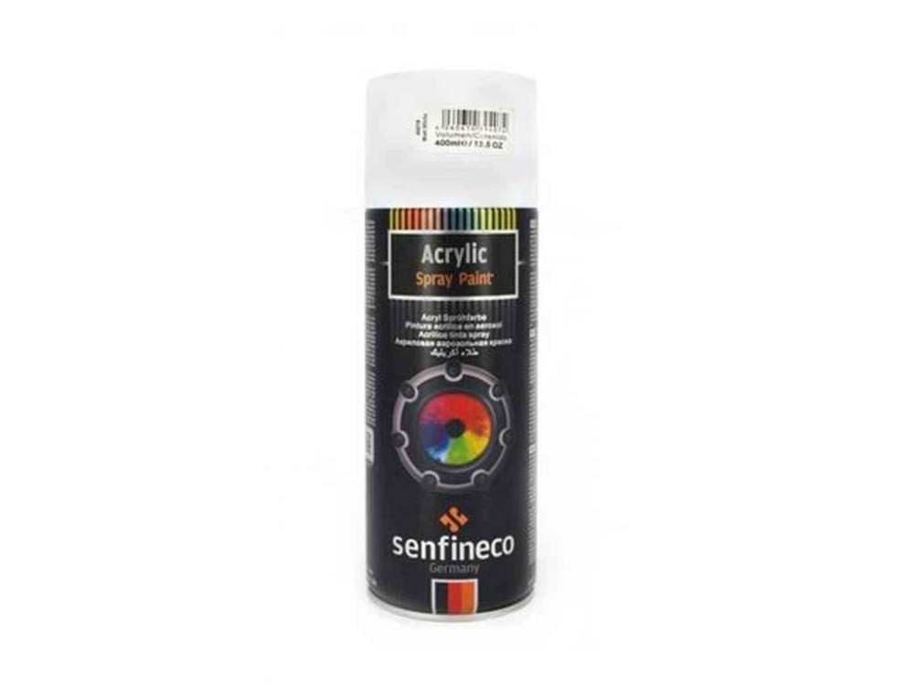 Акрилова фарба-спрей Acrylic Spray Paint 400мл біла матова ТМ SENFINECO   Solmir Київ - фото 1