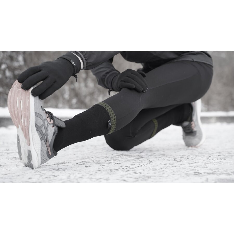 Носки водонепроницаемые Dexshell Thermlite, pp XL, с зеленой полоской Ровно - изображение 3