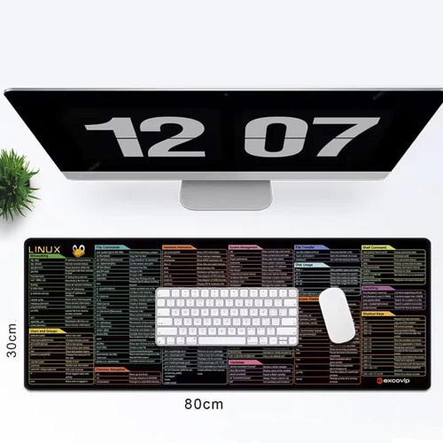 Ігрова поверхня, великий килимок для мишки 80x30см, Excovip Linux Київ - фото 3