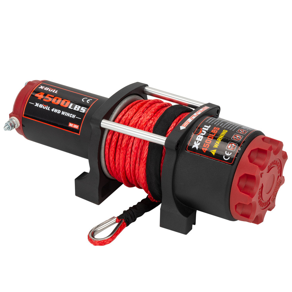 Электрическая Автомобильная Лебедка X-Bull 4500 Lbs С Синтетическим Тросом Для Квадроциклов Киев - изображение 1