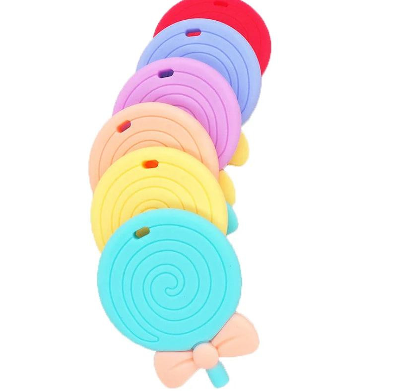 Силиконовый прорезыватель для зубов. Леденец 43x57 мм Киев - изображение 1