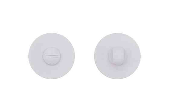 Сантехнічний фіксатор Gavrohe A33-WC White  (накладка на двері санвузла з поворотником) білий Київ