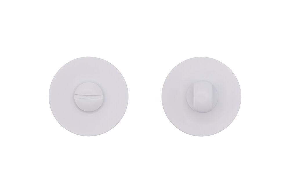 Сантехнічний фіксатор Gavrohe A33-WC White  (накладка на двері санвузла з поворотником) білий Київ - фото 1