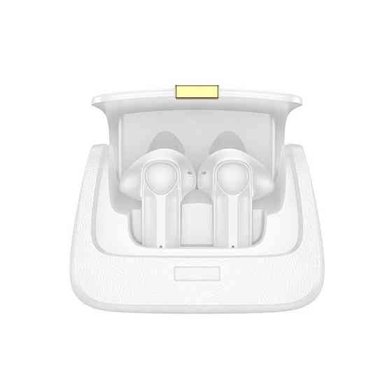 Навушники HOCO DES35 Dawn handbag BT headset White (6942007613125) Киев