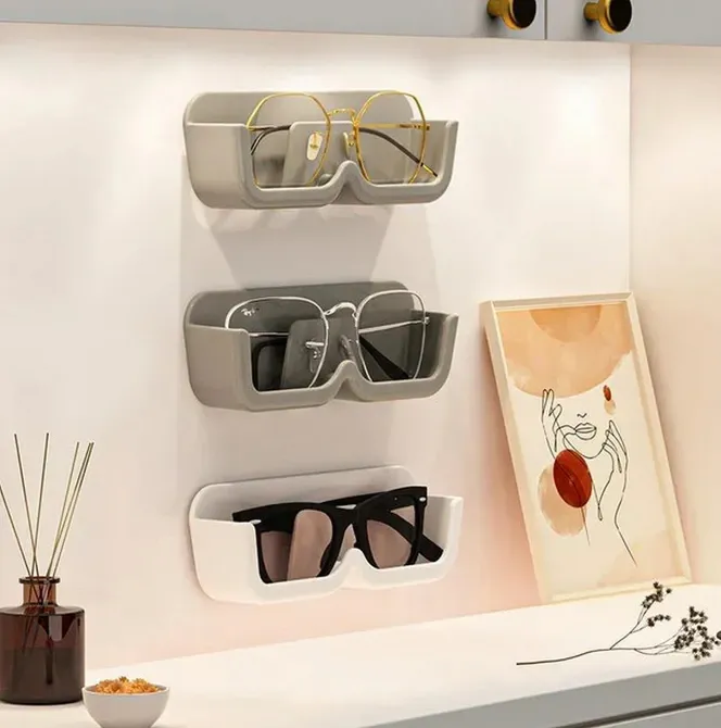 Настенный держатель для хранения очков (органайзер серый) Киев - изображение 1