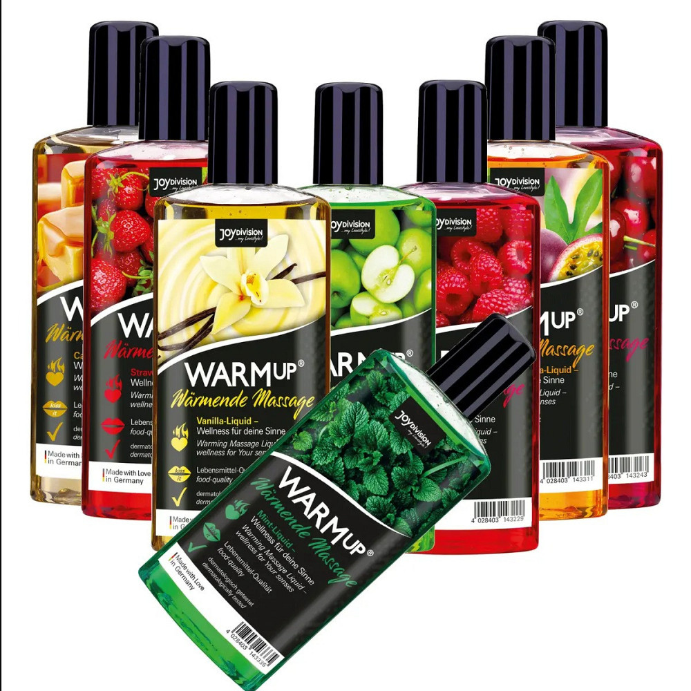 Масло для массажа согревающее и съедобное WARMup Caramel 150ml Sex Aura Киев - изображение 7