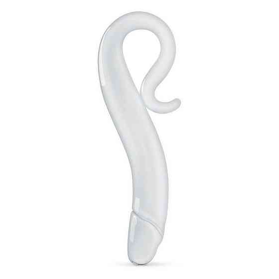 Скляний дилдо Gildo Glass Dildo No. 14, реалістична головка Sex Aura Київ