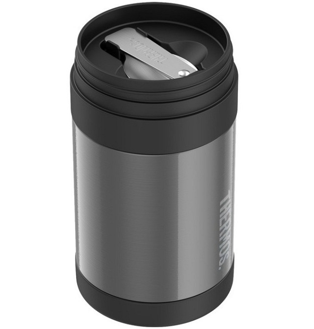 Дитячий термос для Їжи з ложкою 0.47 літрів Thermos "Funtainer Food Jar" (123021) Неіржавка сталь Нововолинськ - фото 2