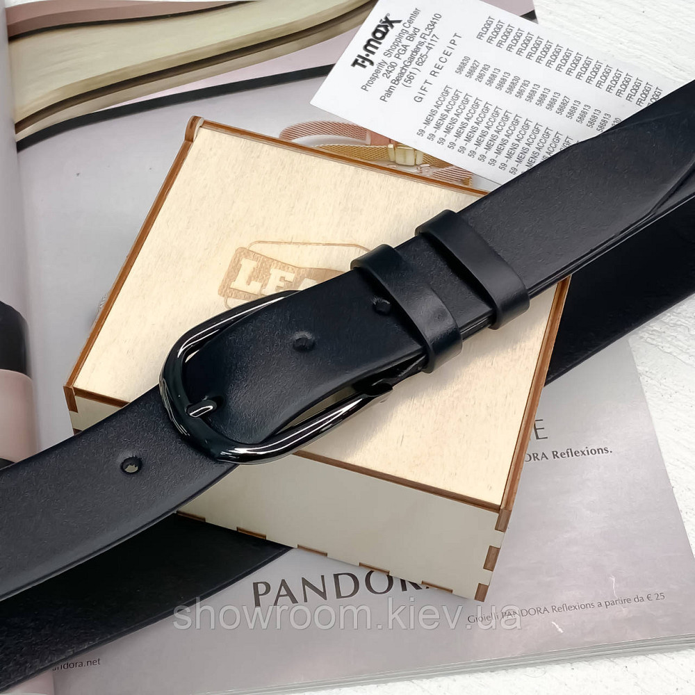 Женский кожаный ремень Leather Collection (7803) Киев - изображение 4