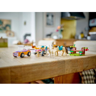 Конструктор LEGO Friends Причіп для коня й поні 105 деталей (42634) Вінниця - фото 7