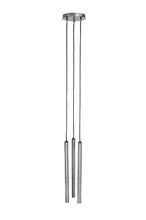 Люстра трубки подвесные 3-G9-Beatrice NL 3045-3R CR серебро Киев - изображение 2