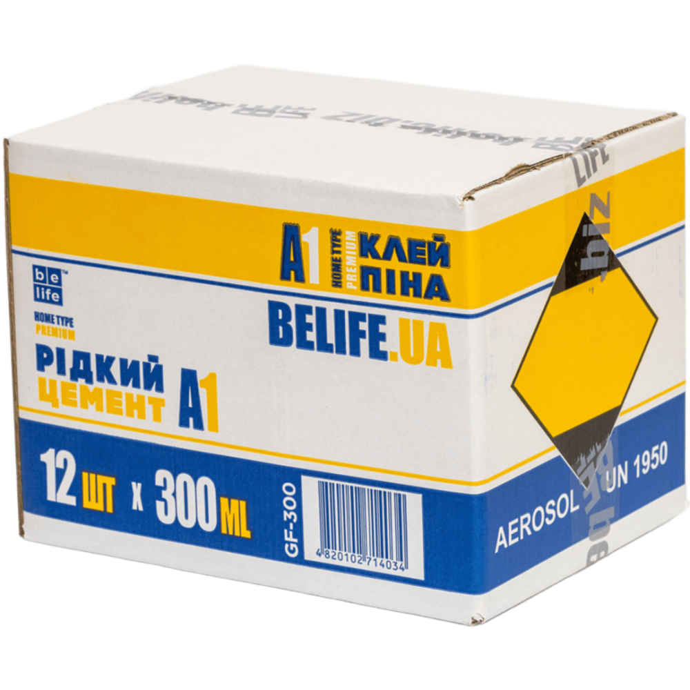Піна-клей ручна 300мл А1 рідкий цемент Харків - фото 2