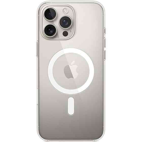 Чохол-накладка Apple Clear Case with MagSafe для Apple iPhone 16 Pro Max Transparent (MA7F4) ( 12552 ) Харків