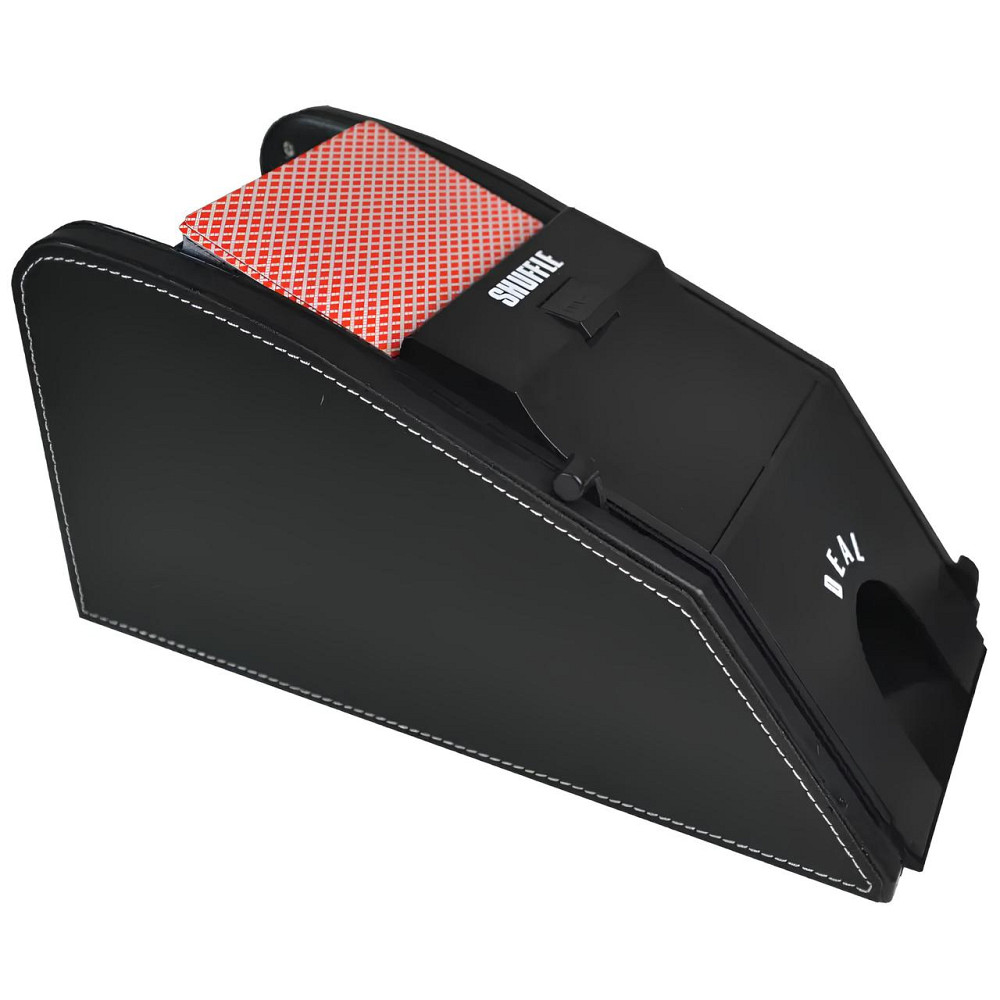 Електронна машинка для перемішування карт — автоматична тасувальна машина для гральних карт, зручна та швидка Київ - фото 1