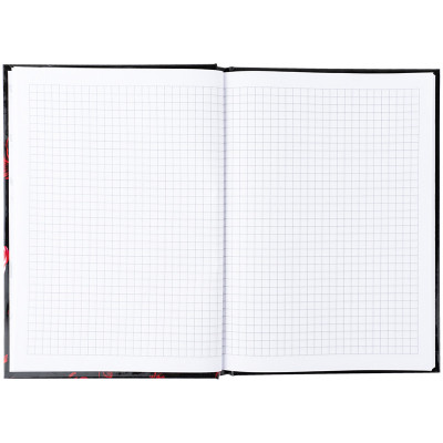 Книга записная Axent Red fleur А5, 96 листов, клетка, твердая обложка (8459-3-A) Винница - изображение 4