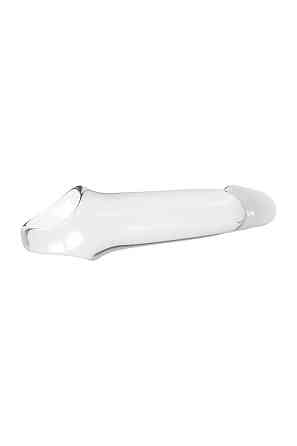 Насадка на пенис Dreamtoys Ramrod с кольцом для мошонки, прозрачная Sex Aura Киев