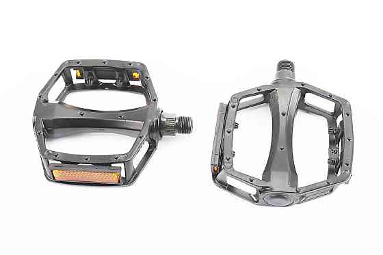 Педалі MTB широкі 9/16" (100x95x25mm) алюмінієві, чорні, від 3шт -8% Київ