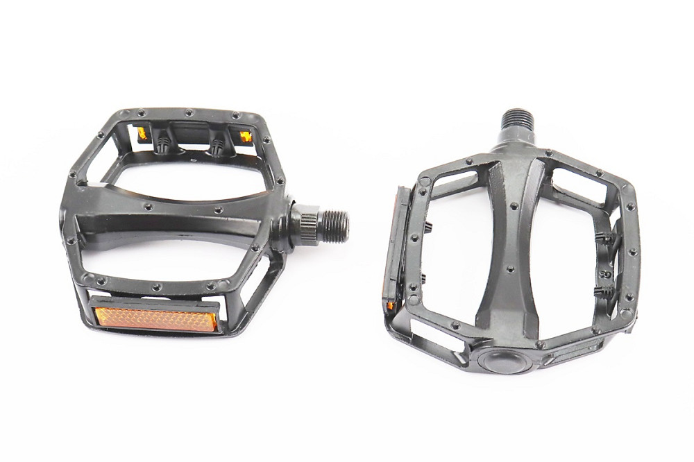 Педалі MTB широкі 9/16" (100x95x25mm) алюмінієві, чорні, від 3шт -8% Київ - фото 1