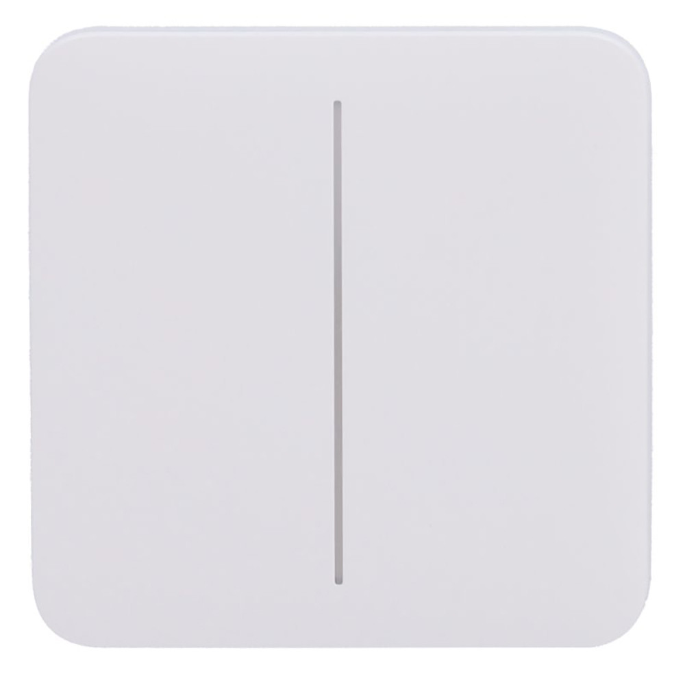 Кнопка Ajax SoloButton (2-gang) white для двоклавішного вимикача Київ - фото 2