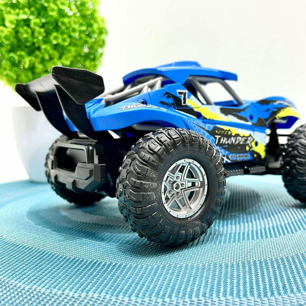 Машинка Баггі на радіокеруванні 24см акумулятор USB-зарядне Синя (0905-3) Чернігів - фото 8