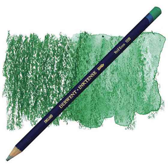 Карандаш чернильный Inktense (1330) Ярко-зеленый Derwent Киев